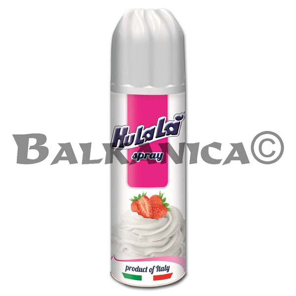 250 G CREME A FOUETTER SPRAY HULALA