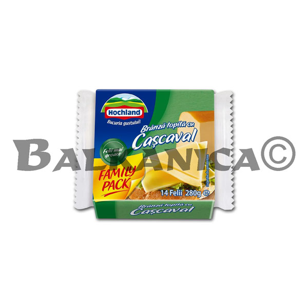 280 G PROCESSED CHEESE WITH CASCAVAL SLICED HOCHLAND