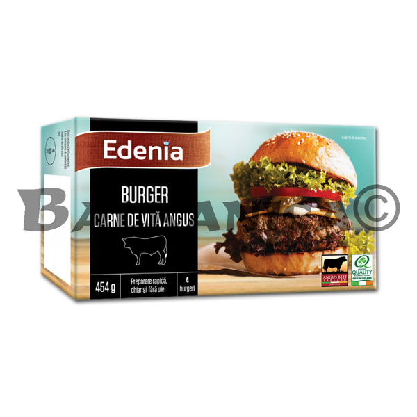 454 G BURGER VEAL MEAT ANGUS EDENIA