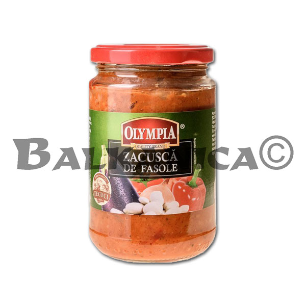 300 G SAUCE ZACUSCA AUX HARICOTS OLYMPIA