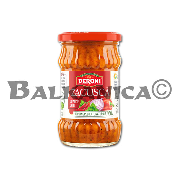 245 G ZACUSCA WITH CHILI PEPPERS DERONI