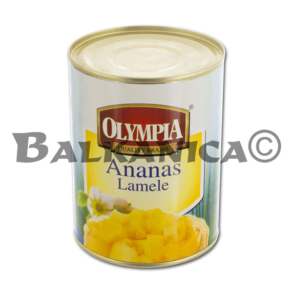 565 G COMPOTE PINEAPPLE OLYMPIA