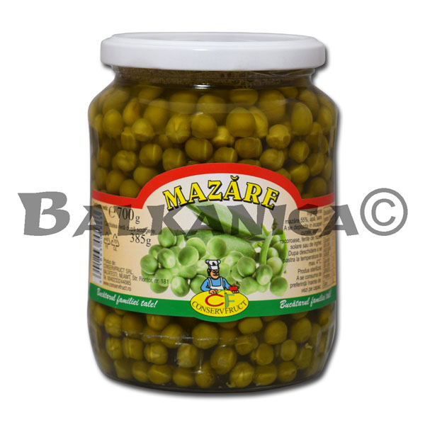 700 G PETITS POIS CONSERVFRUCT