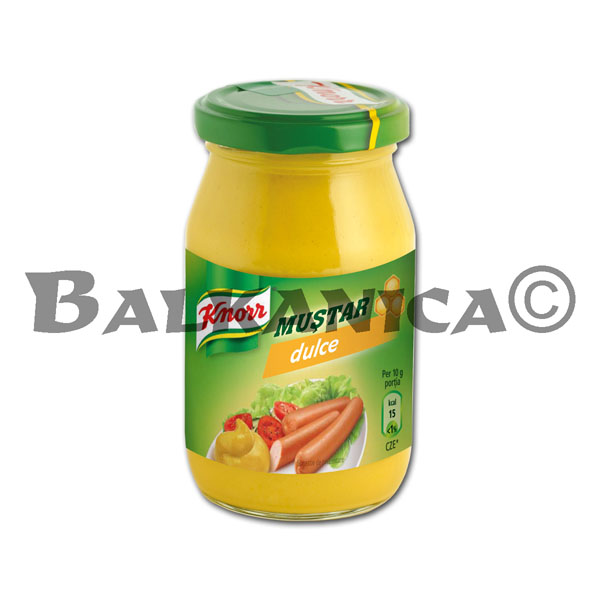 270 G MOUTARDE DOUCE KNORR