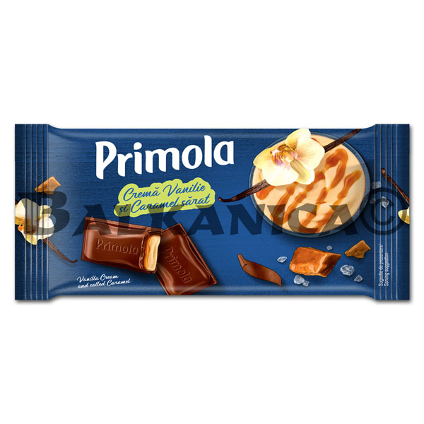 91.5 G CHOCOLAT A LA CREME DE VAINILLE CARAMEL PRIMOLA