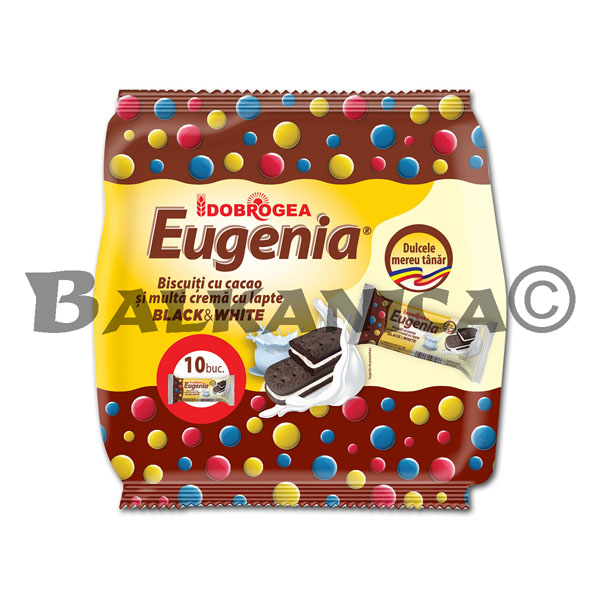 360 G BISCUITS WITH COCOA AND MILK CREAM BLACK&WHITE EUGENIA