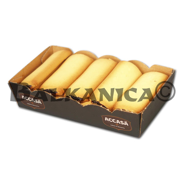 300 G BARRA DE MASSA PANADA COM RECHEIO DE CHOCOLATE ACCASA
