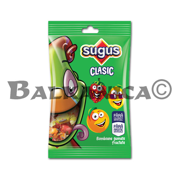 80 G CANDIES JELLY CLASSIC WITH FRUITS SUGUS