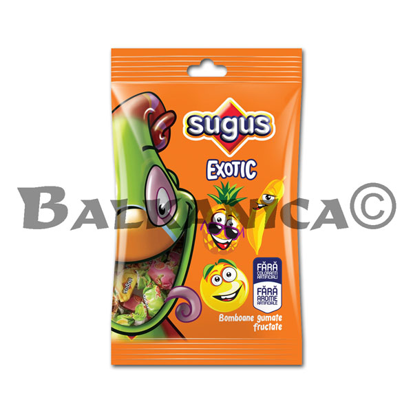 80 G CANDIES JELLY WITH EXOTIC FRUITS SUGUS