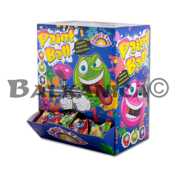 PACK (200 X 5 G) CHICLE PAINT BALL