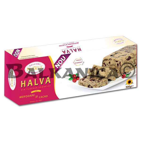 300 G HALVA WITH BLUEBERRY AND COCOA FELEACUL