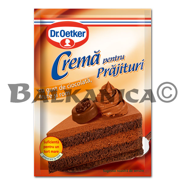 57 G CREAM CAKES CHOCOLATE TRUFFLES AND RUM DR.OETKER