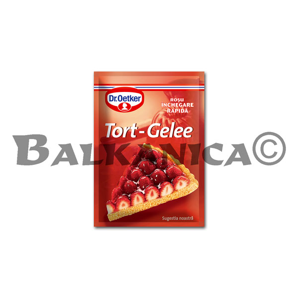 8 G JELLY FOR CAKES COLOR RED DR.OETKER