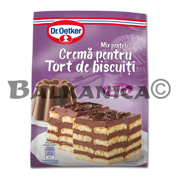 90 G CREAM FOR CAKE WITH BISCUITS CHOCOLATE TASTE DR.OETKER