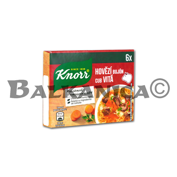 60 G BOUILLON VEAL KNORR