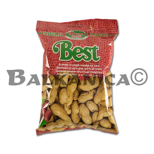 100 G CACAHUETES CON CASCARA CON SAL BEST NUTS