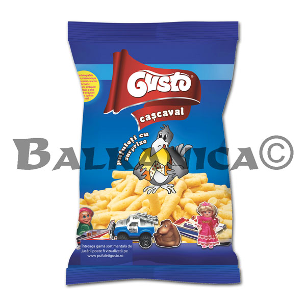 30 G CORN PUFFS CHEESE CASCAVAL TASTE AND SURPRISE GUSTO
