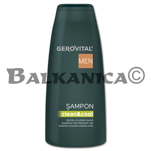 400 ML SHAMPOOING A USAGE QUOTIDIEN GEROVITAL HOMME