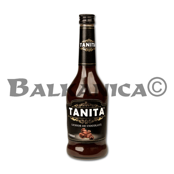 0.5 L LIQUEUR DE CHOCOLAT TANITA 16%