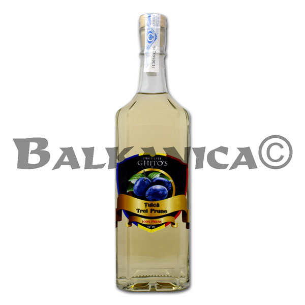 0.5 L ALKOHOL (TUICA) TRZY SLIWKI GHITO'S 32%