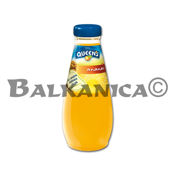 0.25 L SUCO NATURAL ABACAXI QUEEN'S