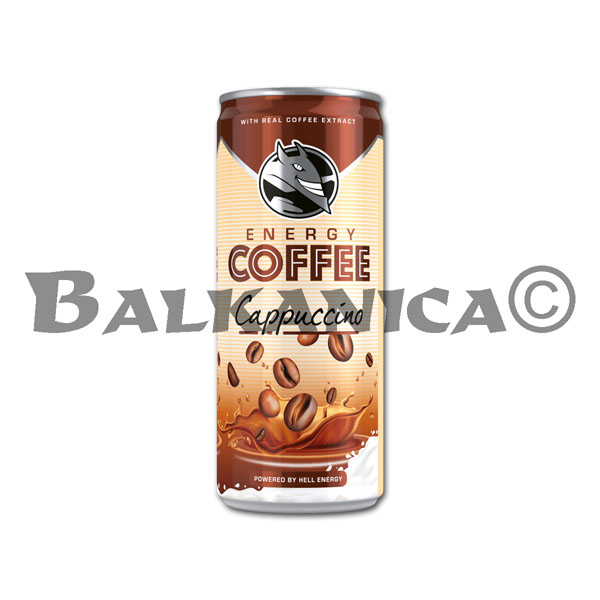 0.25 L CAFE ENERGETICO CAPUCHINO HELL