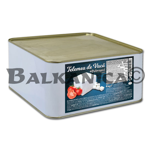 4 KG TELEMEA VACA TABLA DOBROGEA LACTATE 4 KG TELEMEA VACA TABLA DOBROGEA LACTATE