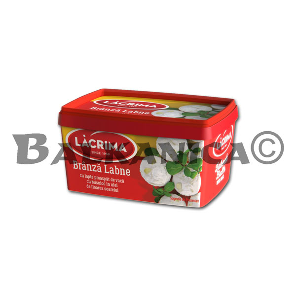 200 G BRANZA LABNE DIN LAPTE DE VACA CU BUSUIOC LACRIMA