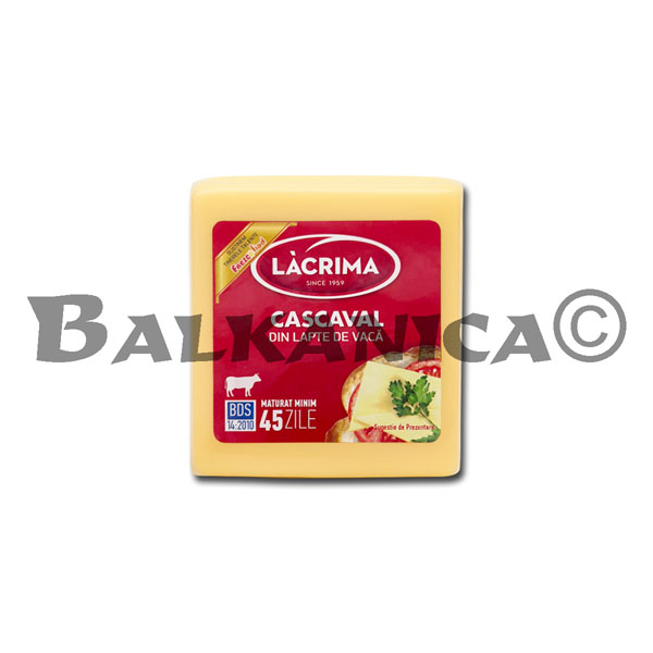 250 G CASCAVAL DIN LAPTE DE VACA (MATURAT 45 ZILE) LACRIMA