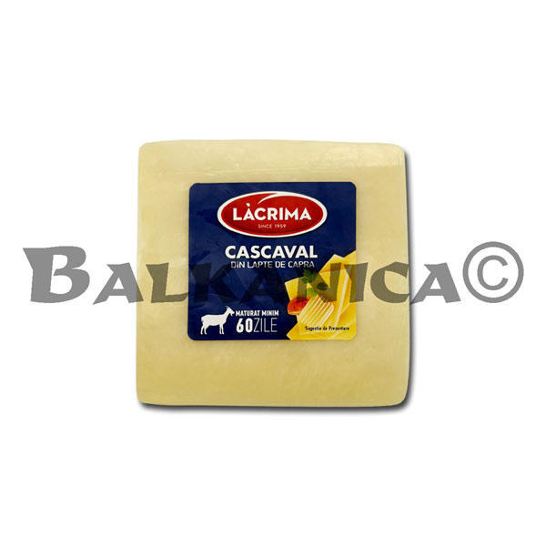 CASCAVAL DIN LAPTE DE CAPRA (MATURAT 60 ZILE) LACRIMA