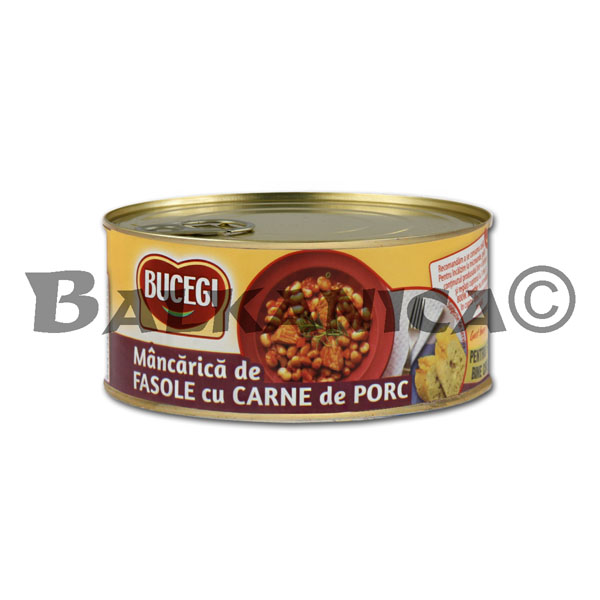 300 G MANCARICA DE FASOLE CU CARNE DE PORC BUCEGI 300 G MANCARICA DE FASOLE CU CARNE DE PORC BUCEGI