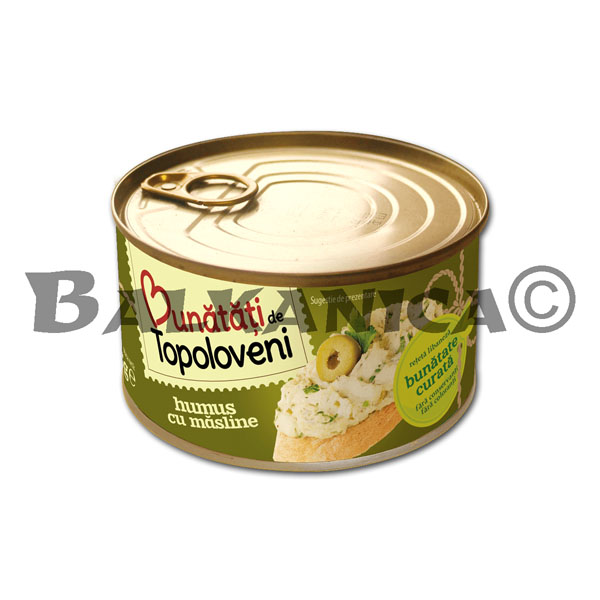 155 G HUMUS LIBANEZ CU MASLINE BUNATATI DE TOPOLOVENI 155 G HUMUS LIBANEZ CU MASLINE BUNATATI DE TOPOLOVENI
