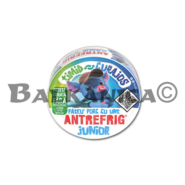 100 G PATEU PORC CU UNT JUNIOR ANTREFRIG 100 G PATEU PORC CU UNT JUNIOR ANTREFRIG
