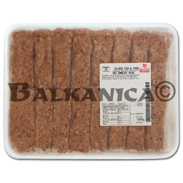 SAUSAGE WITHOUT SKIN (MICI) SELGROS