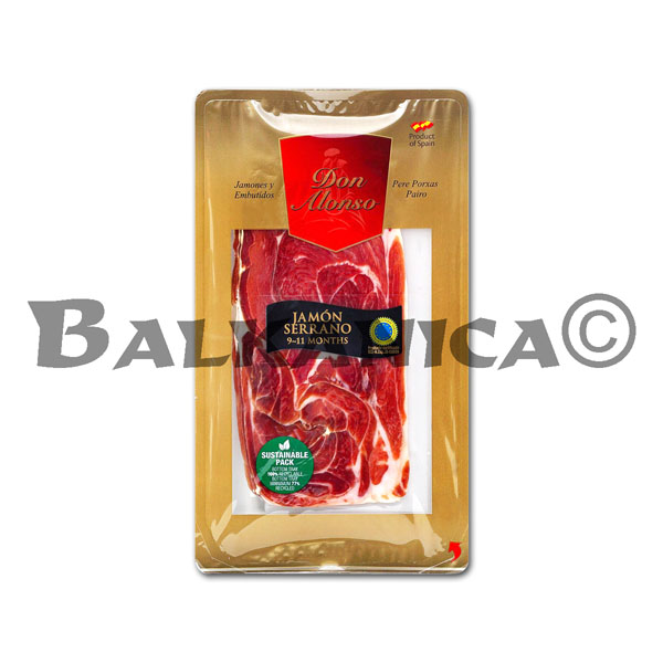 500 G JAMON SERRANO (9-11 MONTHS) DON ALONSO 500 G JAMON SERRANO (9-11 MONTHS) DON ALONSO