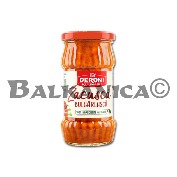 300 ZACUSCA BULGAREASCA DERONI KULINARIA 300 ZACUSCA BULGAREASCA DERONI KULINARIA
