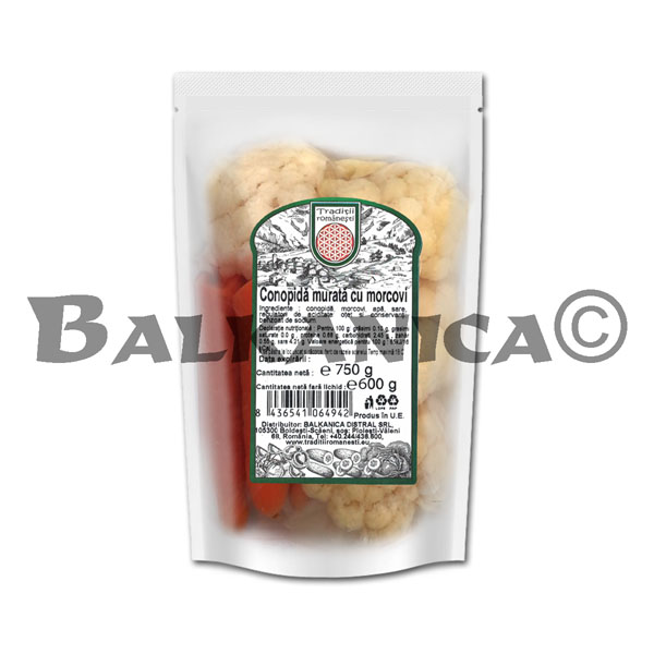 600 G CAULIFLOWER AND CARROTS (BAG) TRADITII ROMANESTI