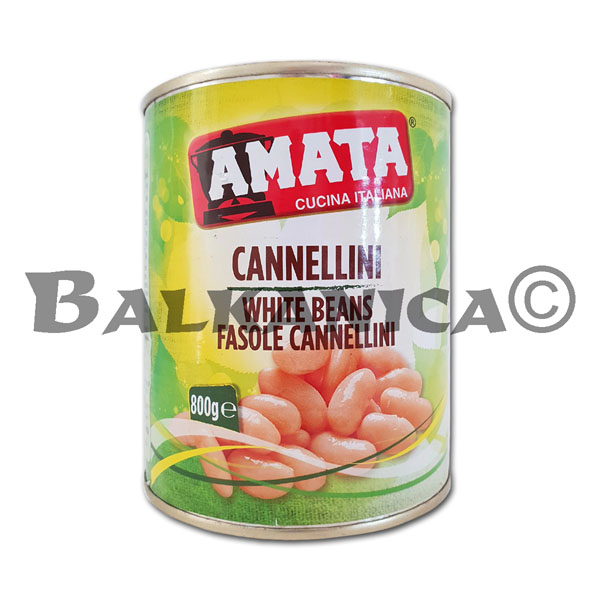 800 GR FASOLE CANNELLINI AMATA 800 GR FASOLE CANNELLINI AMATA