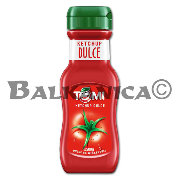 500 G KETCHUP DULCE TOMI
