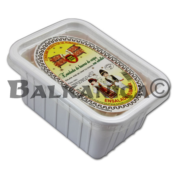 300 G SALATA ICRE CRAP CU CEAPA NEGRO 300 G SALATA ICRE CRAP CU CEAPA NEGRO