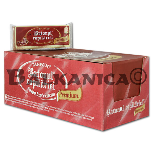 100 G BATONUL COPILARIEI LAPTE CACAO PREMIUM PAN FOOD 100 G BATONUL COPILARIEI LAPTE CACAO PREMIUM PAN FOOD