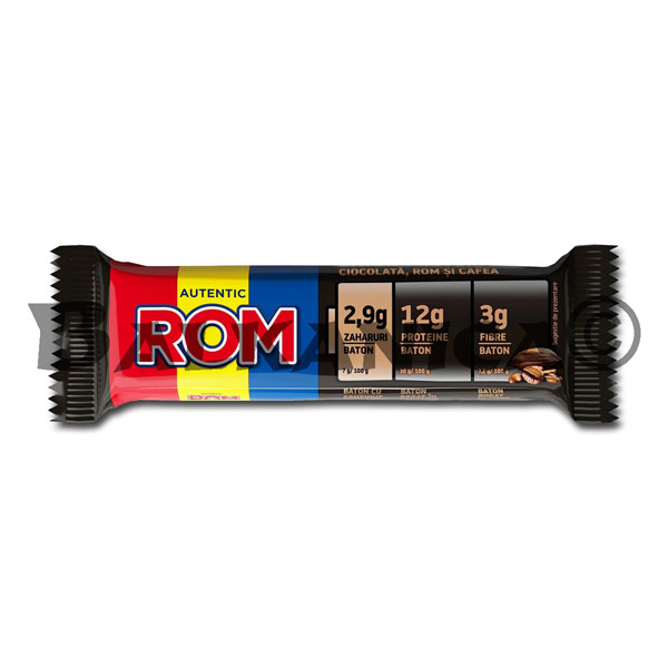 41 G BATON CU PROTEINE SI CREMA DE CAFEA ROM