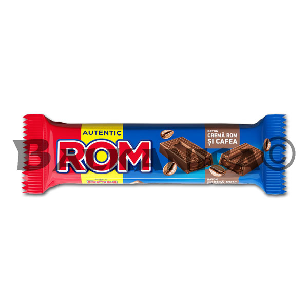 43.5 G BATON DE CICOLATA CU LAPTE CU UMPLUTURA DE ROM SI CAFEA ROM