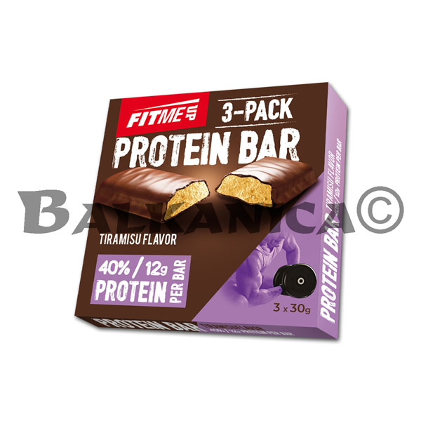 PACK(3 X 30 G) BATON PROTEIC CU GUST DE TIRAMISU FITME UP PACK(3 X 30 G) BATON PROTEIC CU GUST DE TIRAMISU FITME UP