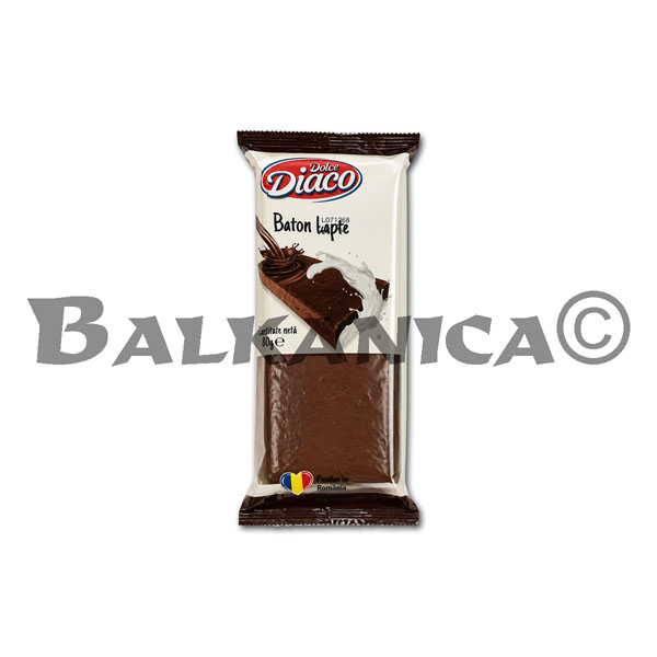 80 G BATON CIOCOLATA LAPTE DOLCE DIACO