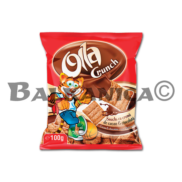 100 G PILLOWS COCOA AND CHOCOLATE CRUNCH OLLA