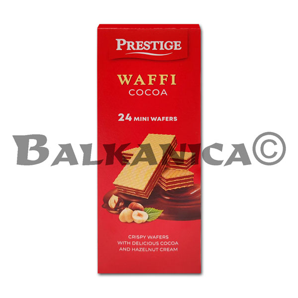 240 G WAFERS MINI COCOA AND HAZELNUT FLAVOR WAFFI PRESTIGE