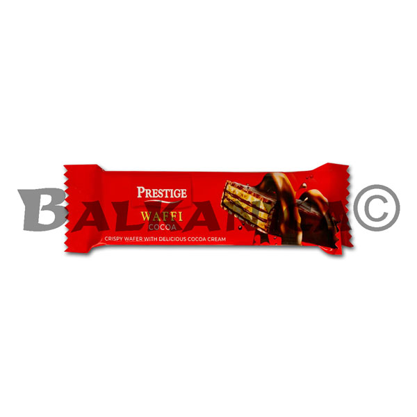 23 G WAFERS GLAZED COCOA FLAVOR WAFFI PRESTIGE