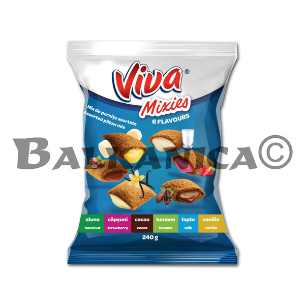 240 Г МИКС ВЪЗГЛАВНИЧКИ 6 ВКУСА ВИВА