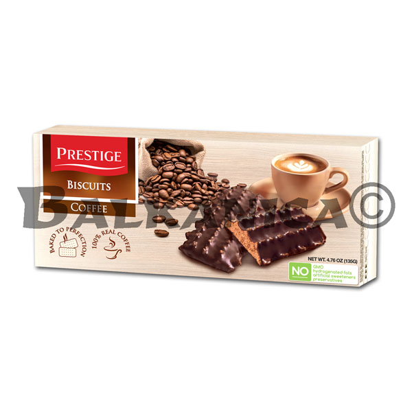 135 G BISCUITI CU CAFEA INVELITI IN CIOCOLATA PRESTIGE